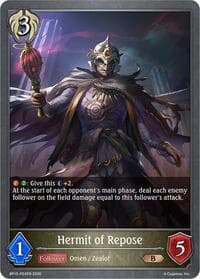 Hermit of Repose - P24 (Foil) - BP15: Trial of the Omens - Shadowverse: Evolve card