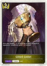 Gilded Goblet - P30 (Foil) - BP15: Trial of the Omens - Shadowverse: Evolve card