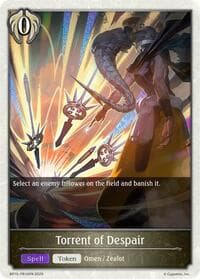 Torrent of Despair - PR16 - BP15: Trial of the Omens - Shadowverse: Evolve card