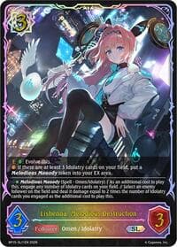 Lishenna, Melodious Destruction (SL) - BP15: Trial of the Omens - Shadowverse: Evolve card