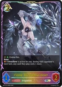 Filene, Blizzardous Heart (SL) - BP15: Trial of the Omens - Shadowverse: Evolve card