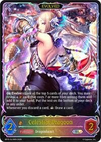 Celestial Dragoon (Evolved) (SL) - BP15: Trial of the Omens - Shadowverse: Evolve card