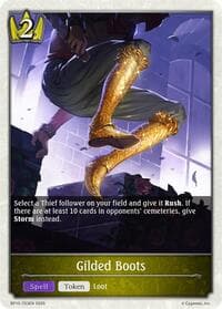 Gilded Boots - BP15: Trial of the Omens - Shadowverse: Evolve card