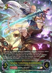 Izudia, Unkilling Annihilation (U) - BP15: Trial of the Omens - Shadowverse: Evolve card