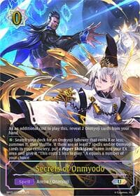Secrets of Onmyodo (U) - BP15: Trial of the Omens - Shadowverse: Evolve card
