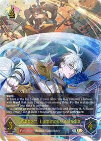 Wilbert, Luminous Paladin (U) - BP15: Trial of the Omens - Shadowverse: Evolve card