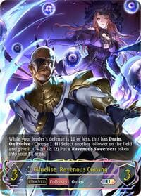 Gilnelise, Ravenous Craving (Evolved) (U) - BP15: Trial of the Omens - Shadowverse: Evolve card