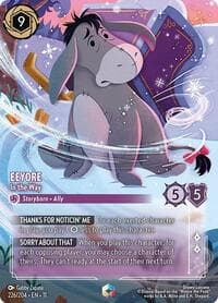 Eeyore - In the Way (Enchanted) - Winterspell - Disney Lorcana card