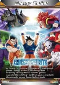 Energy Marker - Cross Spirits (M-27) - Fearsome Rivals - Dragon Ball Super: Masters card