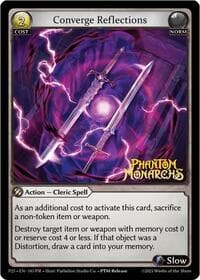 Converge Reflections - Promotional Cards - Grand Archive TCG card