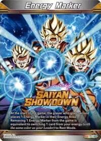 Energy Marker - Saiyan Showdown (M-28) - Fearsome Rivals - Dragon Ball Super: Masters card