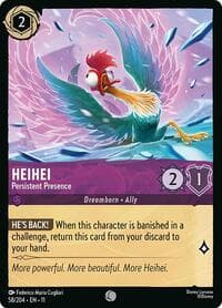 HeiHei - Persistent Presence - Winterspell - Disney Lorcana card