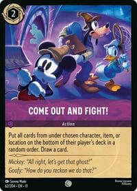 Come Out and Fight! - Winterspell - Disney Lorcana card