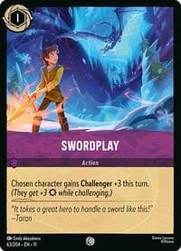 Swordplay - Winterspell - Disney Lorcana card