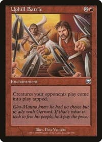 Uphill Battle - Mercadian Masques - Magic: The Gathering card
