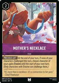 Mother's Necklace - Winterspell - Disney Lorcana card