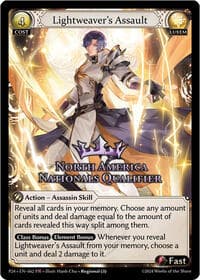 Lightweaver's Assault (North America Nationals Qualifier) - Promotional Cards - Grand Archive TCG card