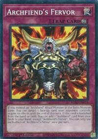 Archfiend's Fervor - Burst Protocol - YuGiOh card