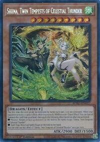 Shiina, Twin Tempests of Celestial Thunder - Burst Protocol - YuGiOh card