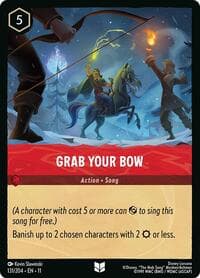 Grab Your Bow - Winterspell - Disney Lorcana card