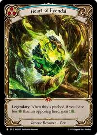 Heart of Fyendal - Compendium of Rathe - Antiquity Pack - Flesh and Blood TCG card