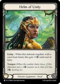 Helm of Unity - Compendium of Rathe - Flesh and Blood TCG card