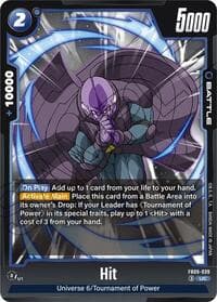 Hit - Dual Evolution - Dragon Ball Super: Fusion World card
