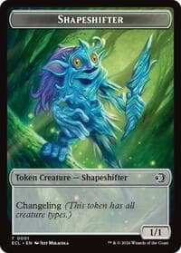 Shapeshifter // Map Double-Sided Token - Lorwyn Eclipsed - Magic: The Gathering card