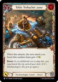 Teklo Trebuchet 2000 - Compendium of Rathe - Flesh and Blood TCG card