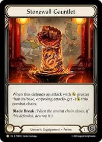 Stonewall Gauntlet - Compendium of Rathe - Flesh and Blood TCG card