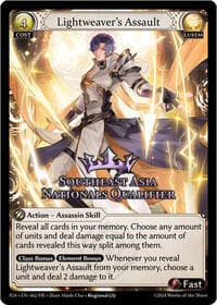 Lightweaver's Assault (Southeast Asia Nationals Qualifier) - Promotional Cards - Grand Archive TCG card