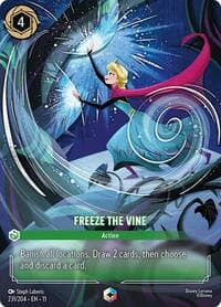 Freeze the Vine (Enchanted) - Winterspell - Disney Lorcana card