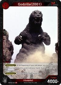 Godzilla (2001) (EBP03-001) - Booster Set 3: Resonance of Rivals - Godzilla Card Game card
