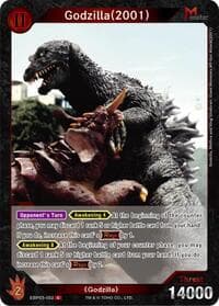 Godzilla (2001) (EBP03-002) - Booster Set 3: Resonance of Rivals - Godzilla Card Game card