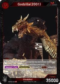 Godzilla (2001) (EBP03-004) - Booster Set 3: Resonance of Rivals - Godzilla Card Game card