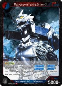 Multi-purpose Fighting System-3 (EBP03-006) - Booster Set 3: Resonance of Rivals - Godzilla Card Game card