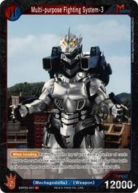 Multi-purpose Fighting System-3 (EBP03-007) - Booster Set 3: Resonance of Rivals - Godzilla Card Game card