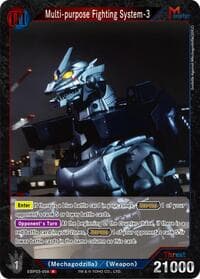 Multi-purpose Fighting System-3 (EBP03-008) - Booster Set 3: Resonance of Rivals - Godzilla Card Game card