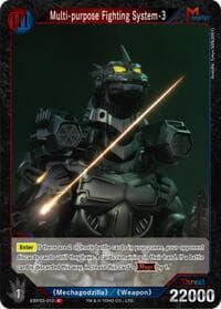 Multi-purpose Fighting System-3 (EBP03-010) - Booster Set 3: Resonance of Rivals - Godzilla Card Game card