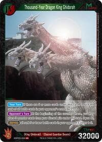 Thousand-Year Dragon King Ghidorah (EBP03-028) - Booster Set 3: Resonance of Rivals - Godzilla Card Game card
