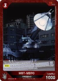 MBT-MB90 (EBP03-031) - Booster Set 3: Resonance of Rivals - Godzilla Card Game card