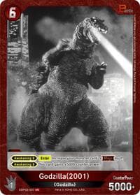 Godzilla (2001) (EBP03-037) - Booster Set 3: Resonance of Rivals - Godzilla Card Game card