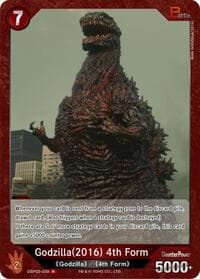 Godzilla (2016) 4th Form (EBP03-039) - Booster Set 3: Resonance of Rivals - Godzilla Card Game card