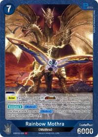 Rainbow Mothra (EBP03-050) - Booster Set 3: Resonance of Rivals - Godzilla Card Game card