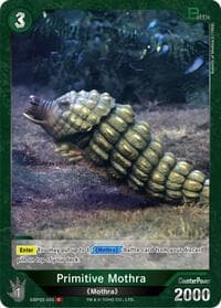 Primitive Mothra (EBP03-055) - Booster Set 3: Resonance of Rivals - Godzilla Card Game card