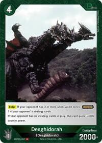 Desghidorah (EBP03-057) - Booster Set 3: Resonance of Rivals - Godzilla Card Game card