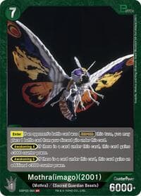 Mothra (imago) (2001) (EBP03-064) - Booster Set 3: Resonance of Rivals - Godzilla Card Game card
