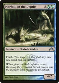 Merfolk of the Depths - Gatecrash - Magic: The Gathering card