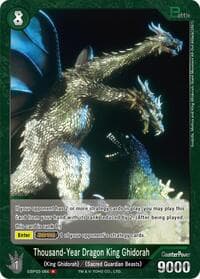 Thousand-Year Dragon King Ghidorah (EBP03-066) - Booster Set 3: Resonance of Rivals - Godzilla Card Game card