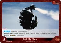 Godzilla Flies (EBP03-068) - Booster Set 3: Resonance of Rivals - Godzilla Card Game card